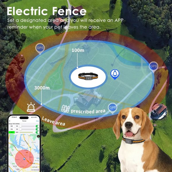 Collar GPS Rastreador 4G — Alerta en Tiempo Real