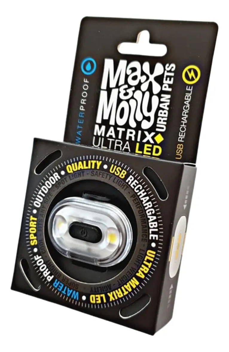 Luz Led Para Perros Impermeable Y Sumergible Max &amp;amp;amp; Molly Agregar a favoritos