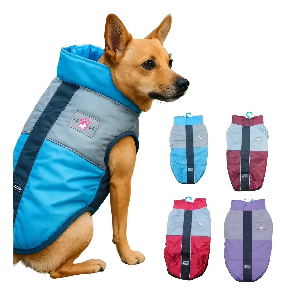 Chaqueta Parka Abrigo Perros Ropa Mascota Talla 3xl-4xl-5xl